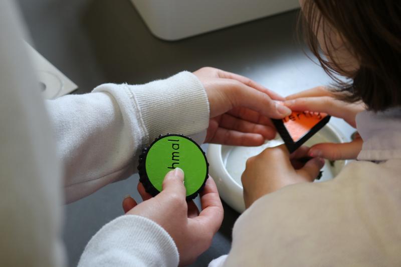 Symbolbild taktile Fokuswörter, von Verfassenden zur Verfügung gestellt